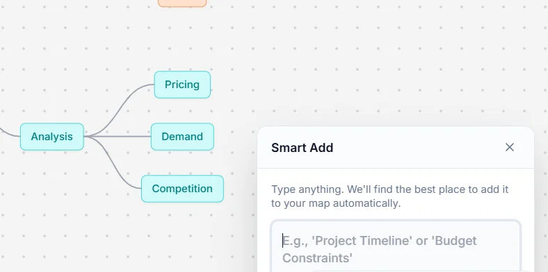 Smart Add Feature