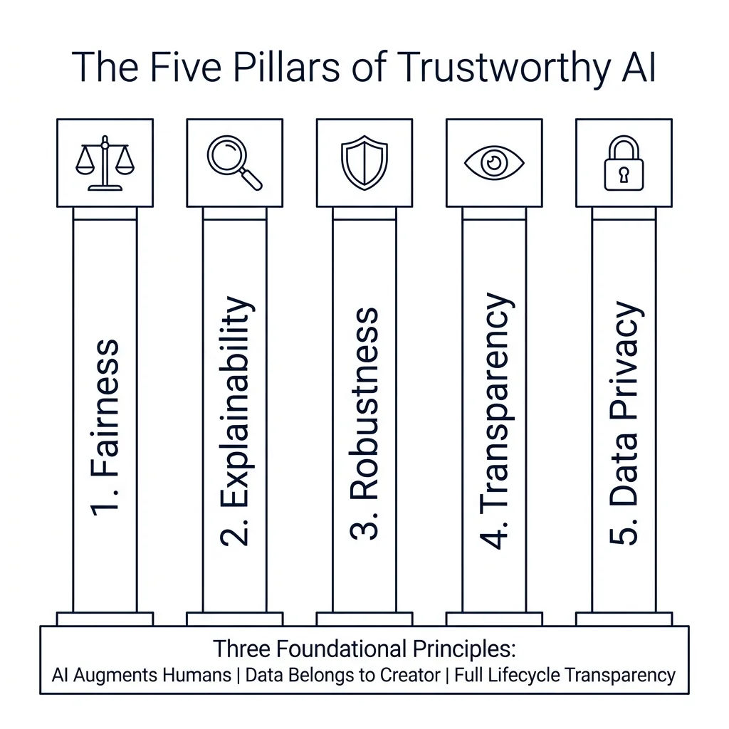 The Five Pillars of Trustworthy AI