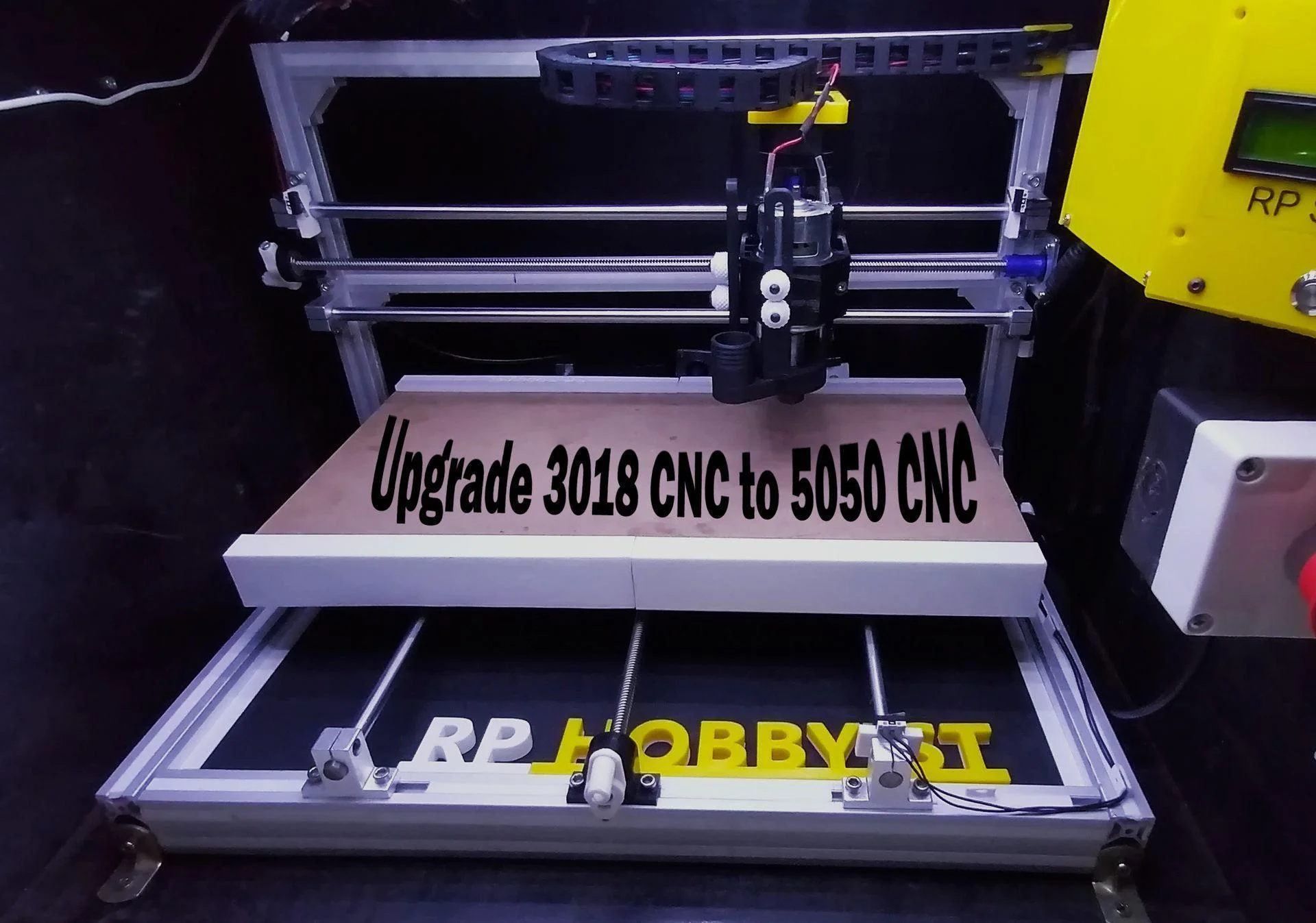 3018 CNC Router to 5050 Machine Upgrade